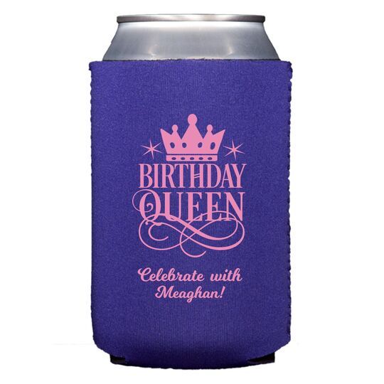 Birthday Queen Collapsible Huggers
