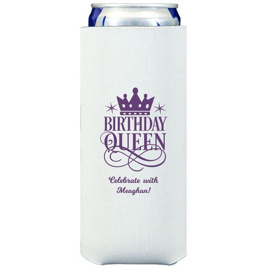 Birthday Queen Collapsible Slim Huggers