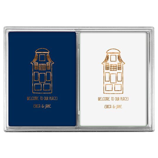 Townhouse Double Deck Playing Cards