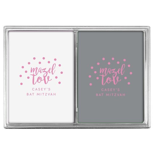 Confetti Mazel Tov Double Deck Playing Cards