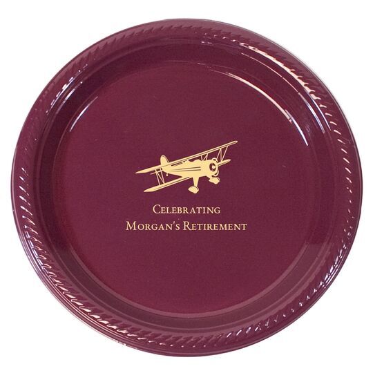 Biplane Plastic Plates