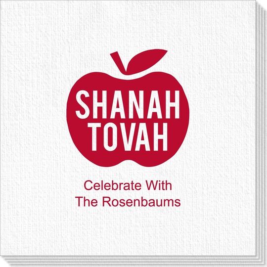 Shanah Tovah Apple Deville Napkins