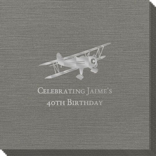 Biplane Bamboo Luxe Napkins