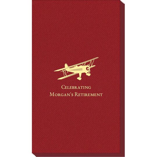 Biplane Linen Like Guest Towels