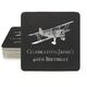 Biplane Square Coasters Image 1 of 2