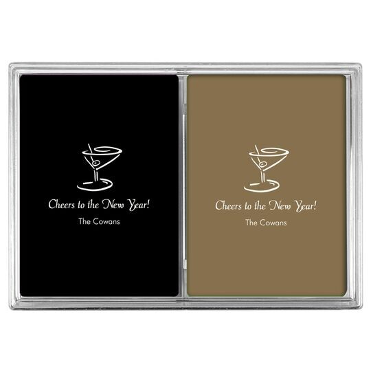 Classic Martini Double Deck Playing Cards