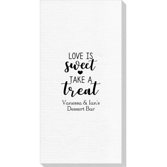 Love is Sweet Take a Treat Deville Guest Towels