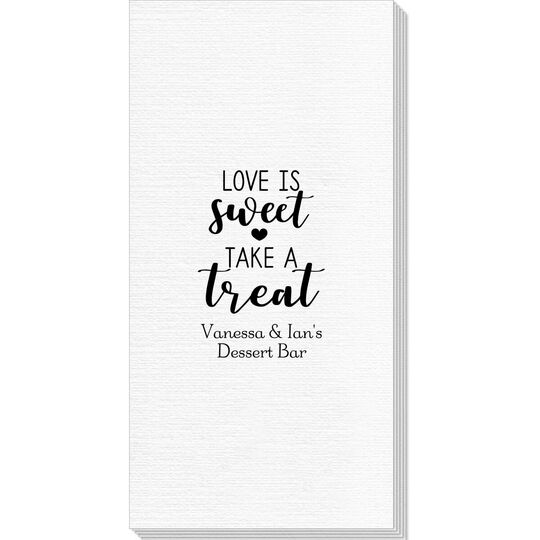 Love is Sweet Take a Treat Deville Guest Towels