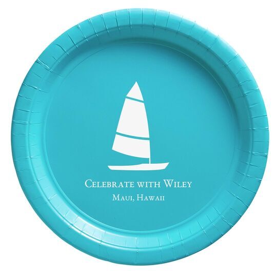 Windsurfer Paper Plates