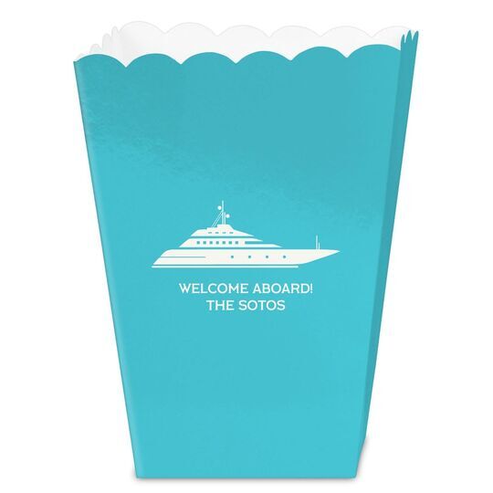 Big Yacht Mini Popcorn Boxes