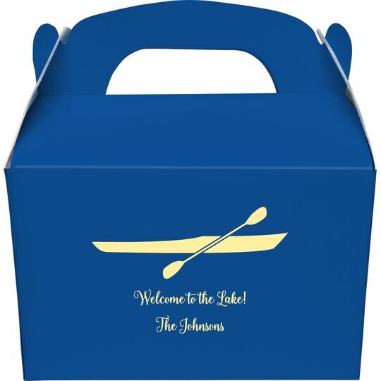 Kayak Gable Favor Boxes