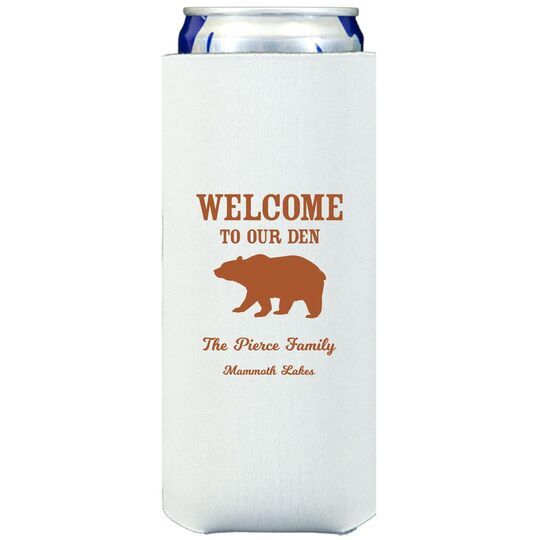 Welcome To Our Den Collapsible Slim Huggers
