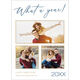 What A Year Flat Holiday Photo Cards Image 1 of 2
