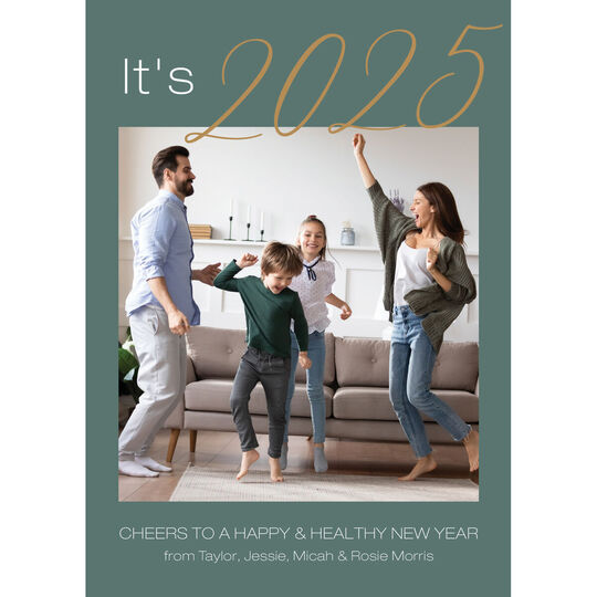 It's A New Year Flat Holiday Photo Cards