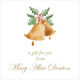 Christmas Bells Flat Enclosure Cards Image 1 of 3