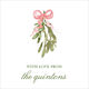 Mistletoe Wishes Flat Enclosure Cards Image 1 of 3