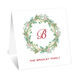 Welcoming Wreath Folded Enclosure Cards Image 1 of 3