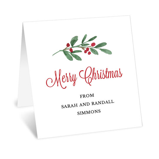 Prosperity Folded Enclosure Cards