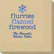 Flurries Flannel Firewood Napkins Image 1 of 2