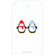 Penguins Vertical Hanging Gift Tags Image 2 of 2