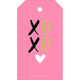 Hugs and Kisses Vertical Hanging Gift Tags Image 2 of 2