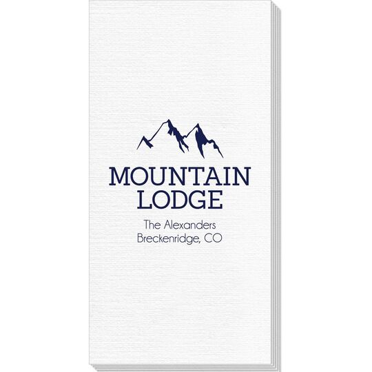 Mountain Lodge Deville Guest Towels
