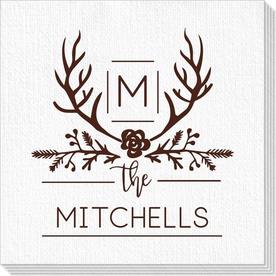 Family Antlers Deville Napkins