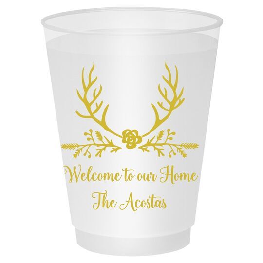 Pine Berry Antlers Shatterproof Cups