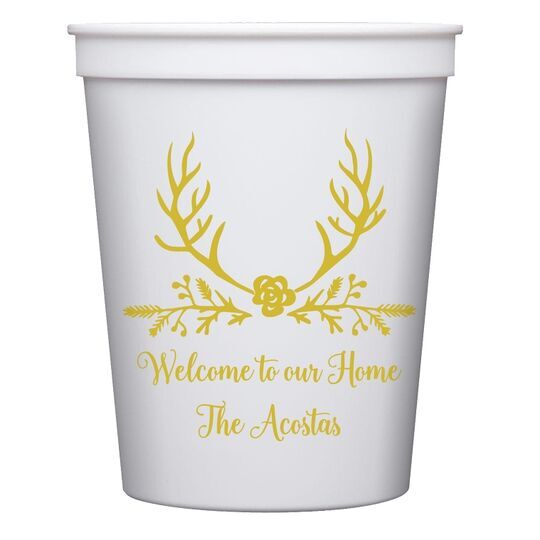 Pine Berry Antlers Stadium Cups