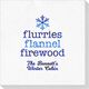 Flurries Flannel Firewood Deville Napkins Image 1 of 2