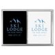 Mountain Ski Lodge Double Deck Playing Cards Image 1 of 2