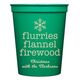 Flurries Flannel Firewood Stadium Cups Image 2 of 2