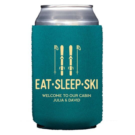 Eat Sleep Ski Collapsible Huggers