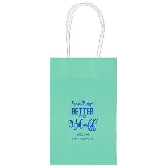 Everything's Better at the Bluff Medium Twisted Handled Bags