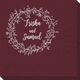 Vine Wreath Napkins Image 2 of 2