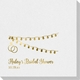 Wedding String Lights Linen Like Napkins Image 1 of 2