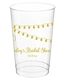 Wedding String Lights Clear Plastic Cups Image 1 of 2