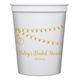 Wedding String Lights Stadium Cups Image 1 of 2
