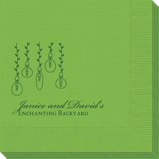 Hanging Vine Lights Napkins