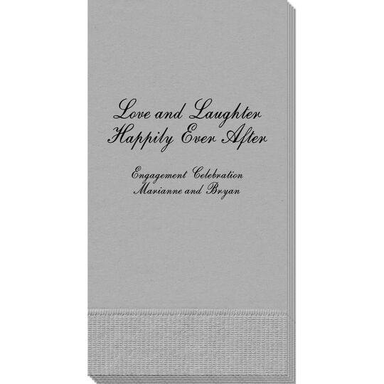 Love and Laughter Guest Towels