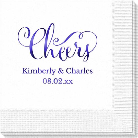 Curly Cheers Napkins