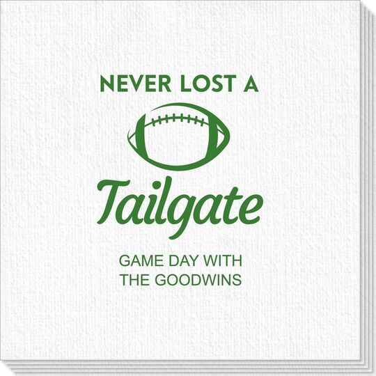 Never Lost A Tailgate Deville Napkins