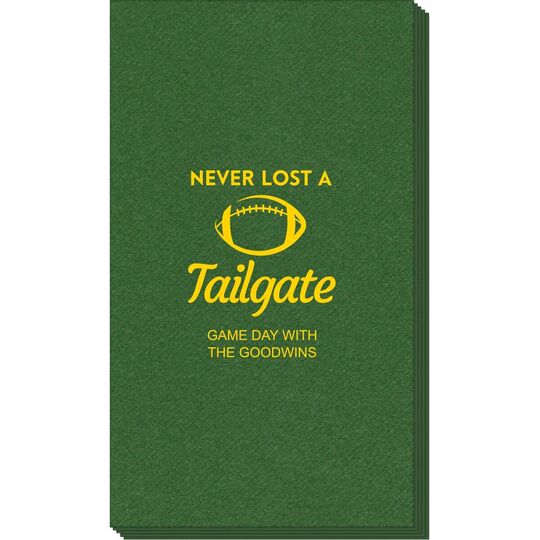 Never Lost A Tailgate Linen Like Guest Towels