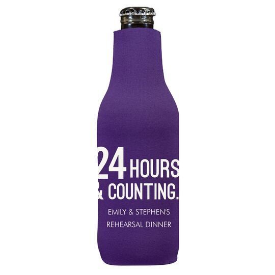 24 Hours and Counting Bottle Huggers