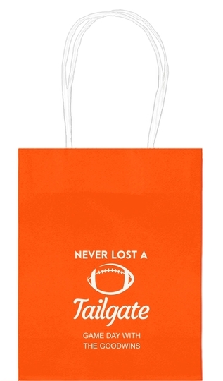 Never Lost A Tailgate Mini Twisted Handled Bags