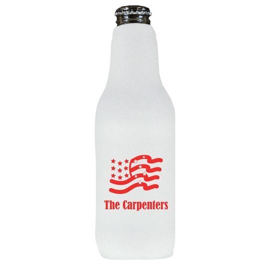 American Flag Bottle Huggers