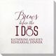 Brews Before The I Dos with Rings Bamboo Luxe Napkins Image 3 of 3