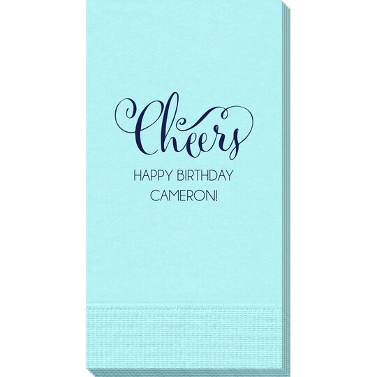 Curly Cheers Guest Towels
