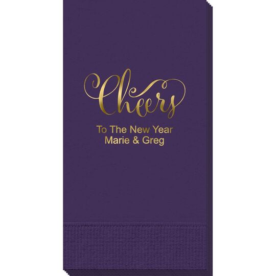 Curly Cheers Guest Towels