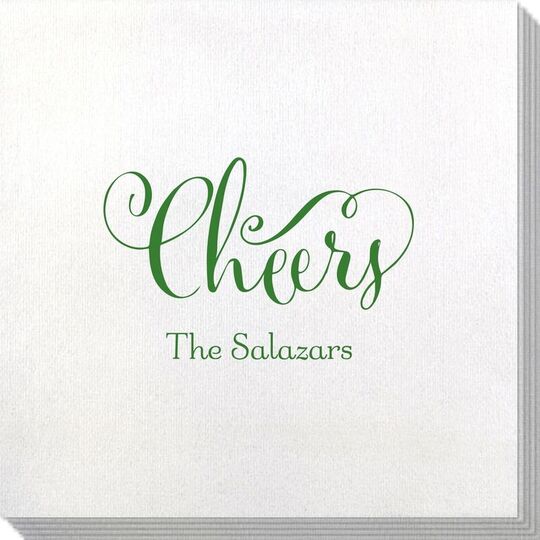 Curly Cheers Bamboo Luxe Napkins